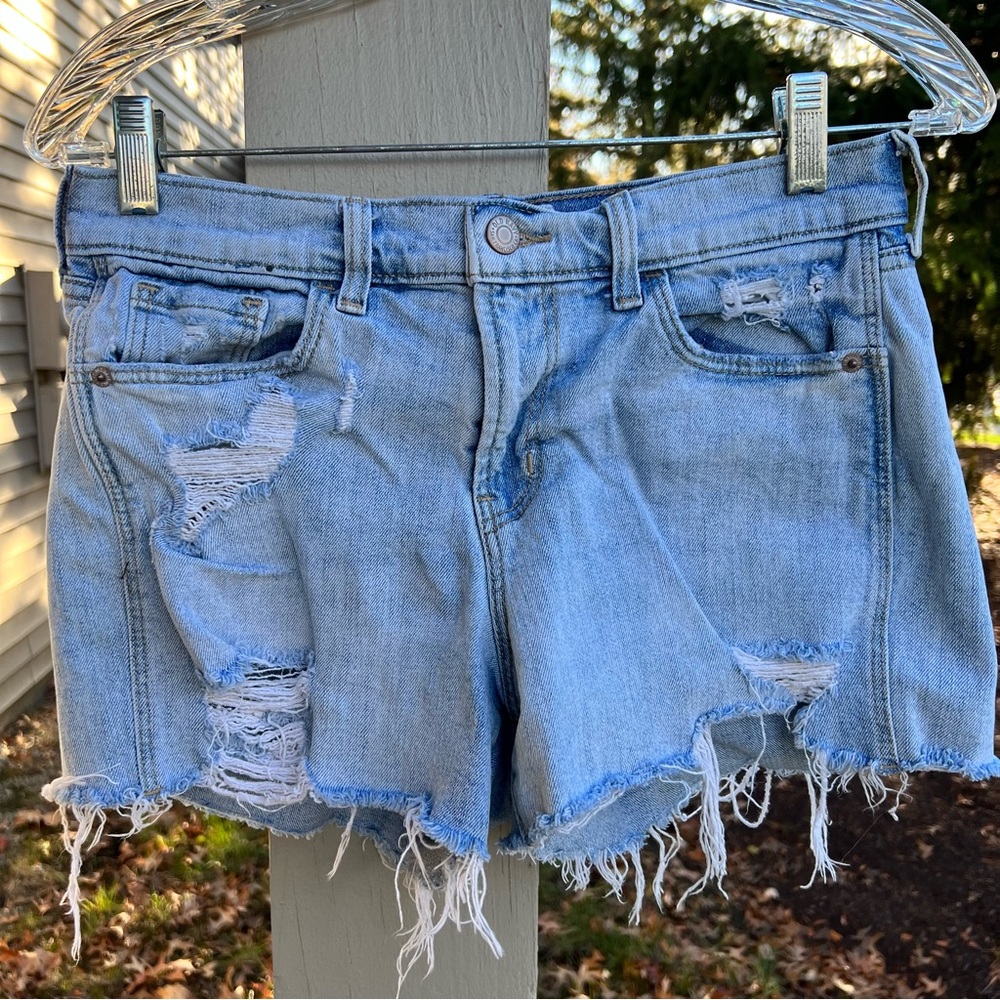 Old Navy Boyfriend Mid Rise Shorts, Womens